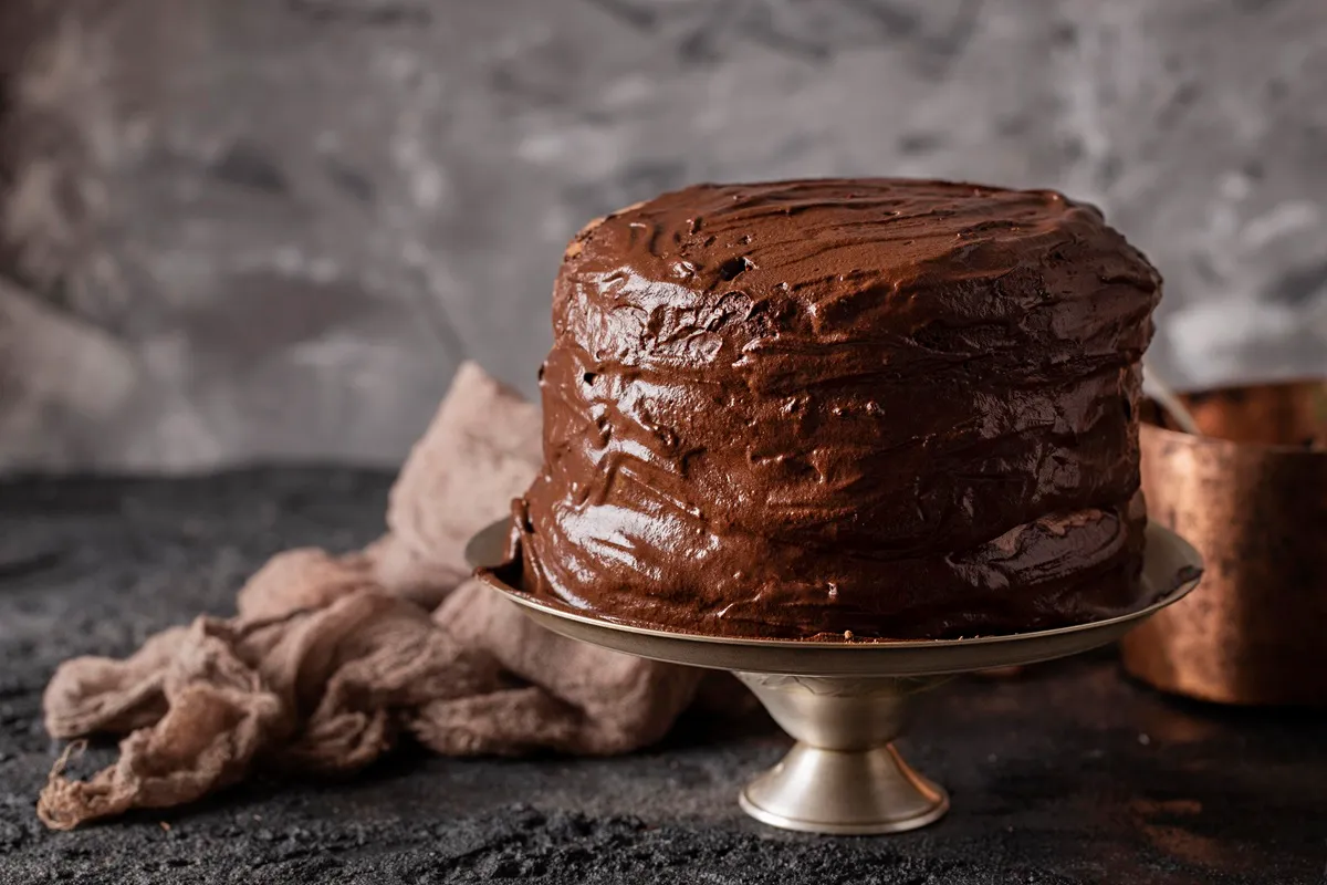 bolo de chocolate molhadinho